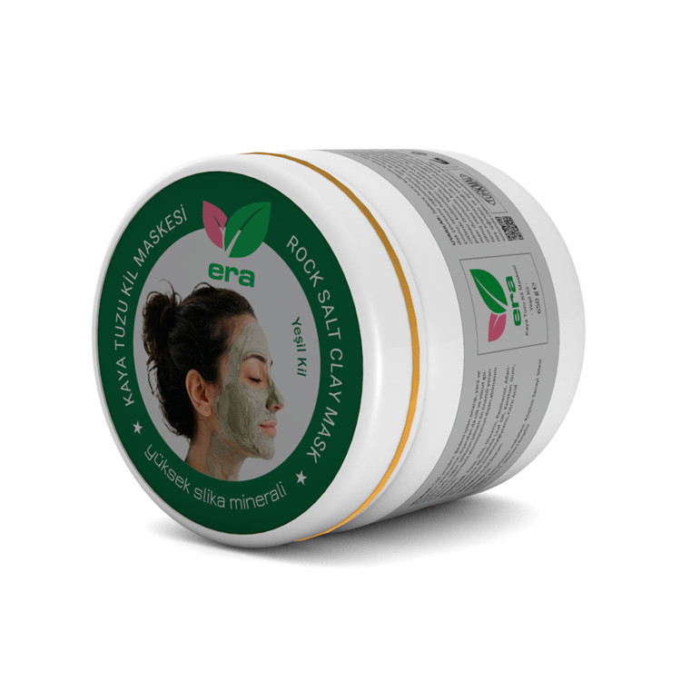 Yeşil Kaya Tuzu Kil Kremi 650 Gram